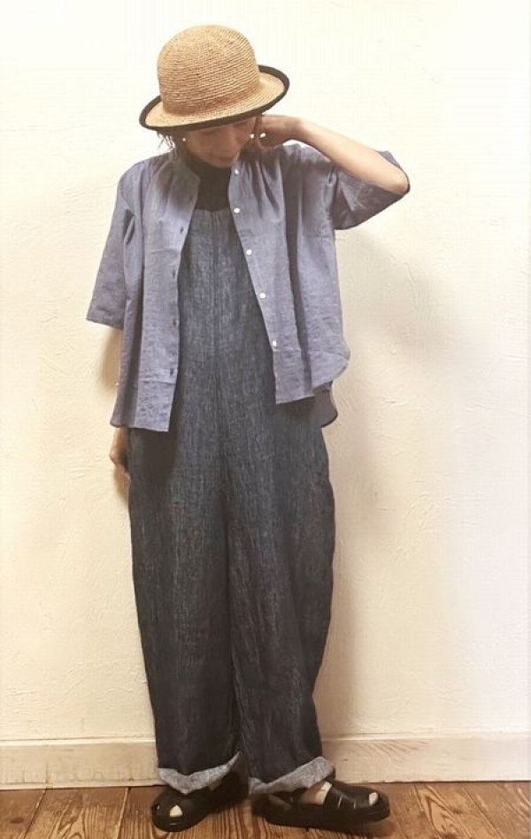 画像3: nachukara（ナチュカラ）　コットンシャーリングギャザーブラウス