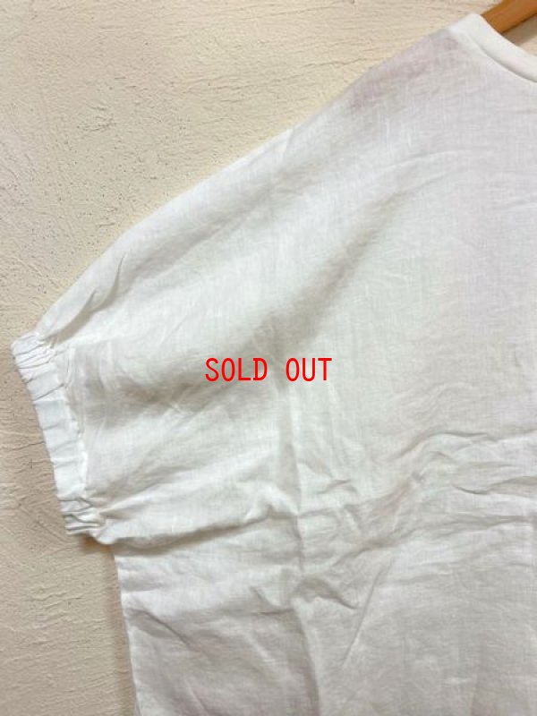 画像7: heavenly（ヘブンリー）　リネンギャザースリーブリブネックプルオーバー