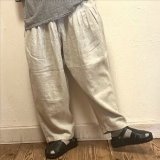heavenly（ヘブンリー）　ヘビーリネンタックパンツ
