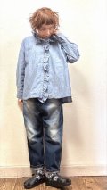 ichi(イチ）　ダンガリーシャツ