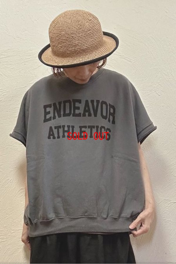 画像1: BLUE LAKE MARKET（ブルーレイクマーケット）　ハㇿ加工カットオフプリントプルオーバー