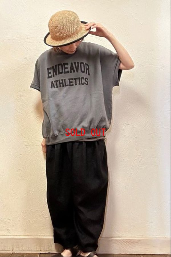 画像2: BLUE LAKE MARKET（ブルーレイクマーケット）　ハㇿ加工カットオフプリントプルオーバー