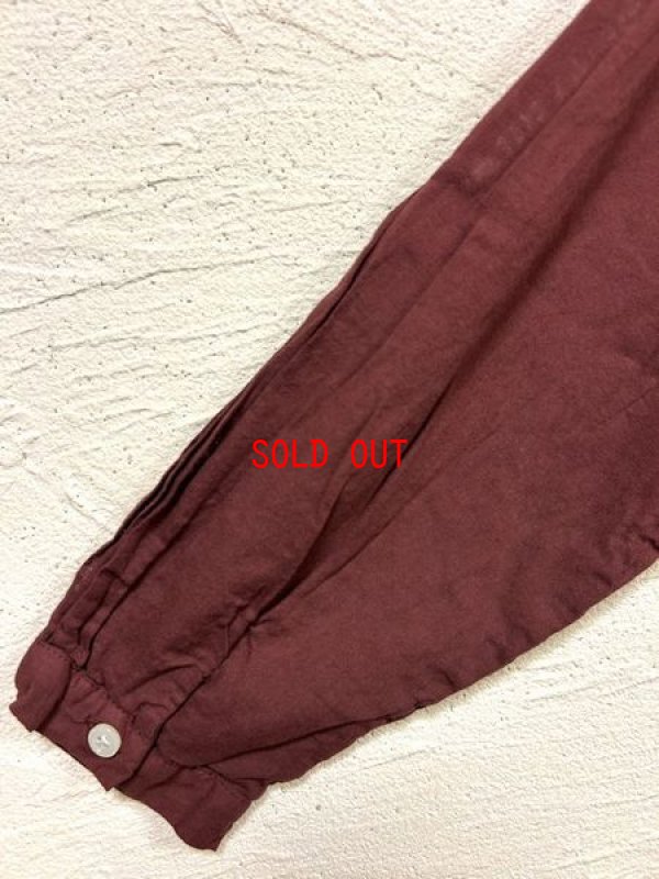 画像8: sun valley(サンバレー）　コットンボイル製品染め切替シャツワンピース