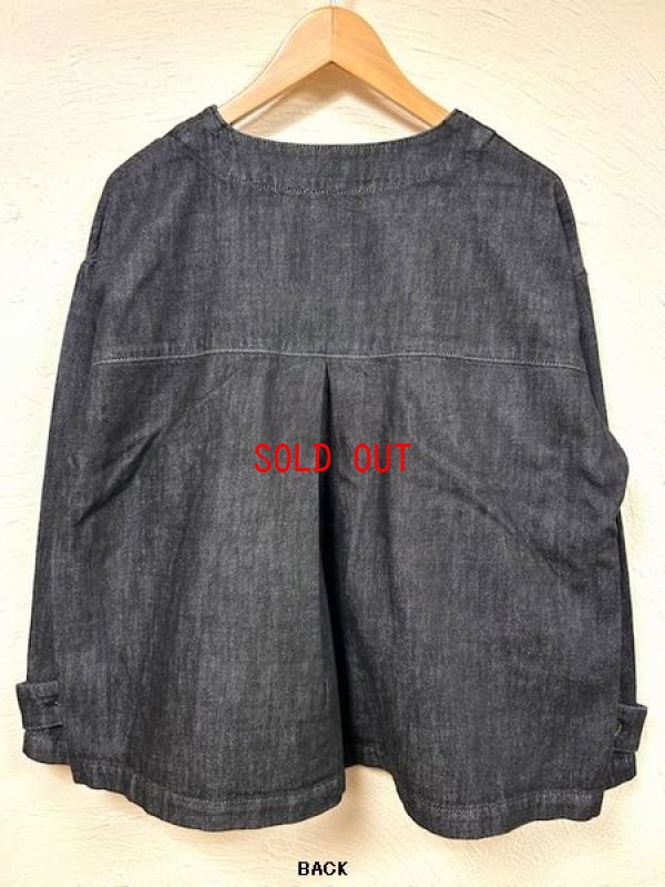 画像7: sun valley(サンバレー）　コットン甘織デニムノーカラージャケット