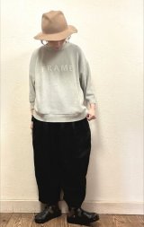 sabbatum（サバタム）　ロゴニットプルオーバー