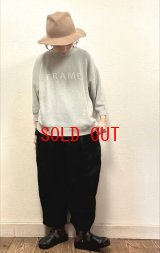 sabbatum（サバタム）　ロゴニットプルオーバー