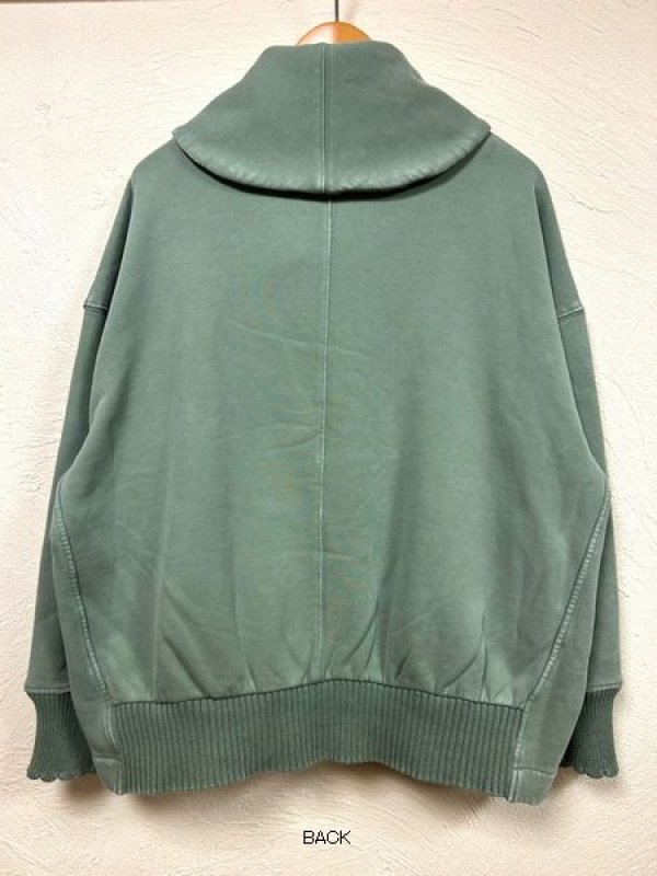 画像5: tumugu（ツムグ）　コットン裏起毛×ニットジャケット