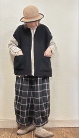 LUEUF（ルフ）　ウールライトパイルベスト