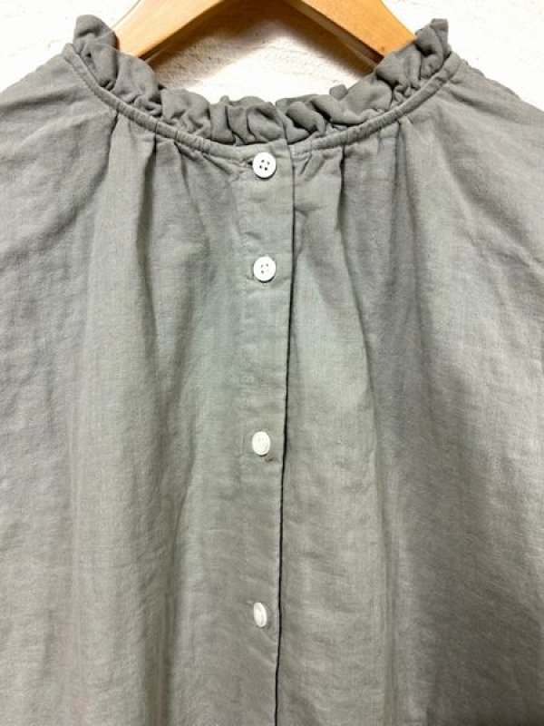 画像7: sun valley（サンバレー）　コットンダブルガーゼ製品染め2wayチュニック