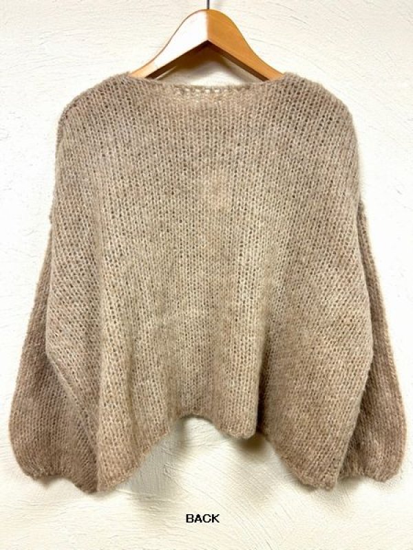 画像6: ichi（イチ）　アクリルウール混ニットプルオーバー