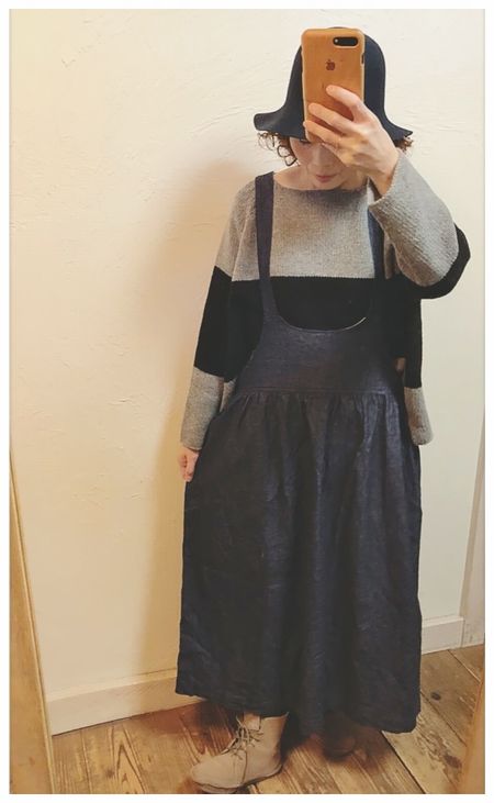 ichi(イチ） 170906 デニムジャンパースカート スカート ジャンパー 