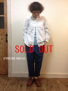 ATELIER EQUAL アトリエイコール 綿 チェック 起毛 チュニック ATELIER EQUAL ATERIEREQUAL アトリエイコール コーディネート4