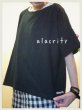 画像4: alacrity(アラクリティ） スラブ天竺刺繍Tシャツ (4)