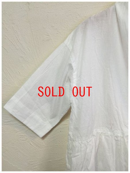 画像12: sunvalley(サンバレー）　コットンローブインデイゴセルヴィッチガウン (12)