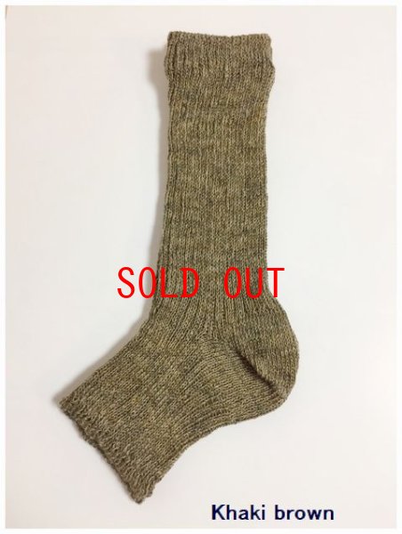 画像5: Homie(ホーミー）　リネンオーガニックコットンリブサンダルソックス (5)