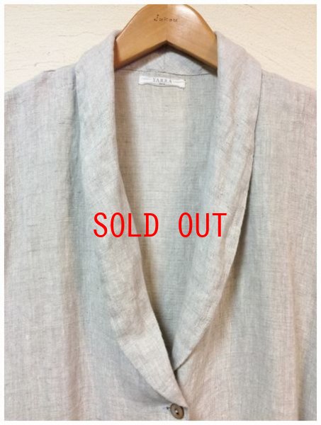 画像7: YARRA(ヤラ）　リネンシャンブレーショールカラーコート (7)