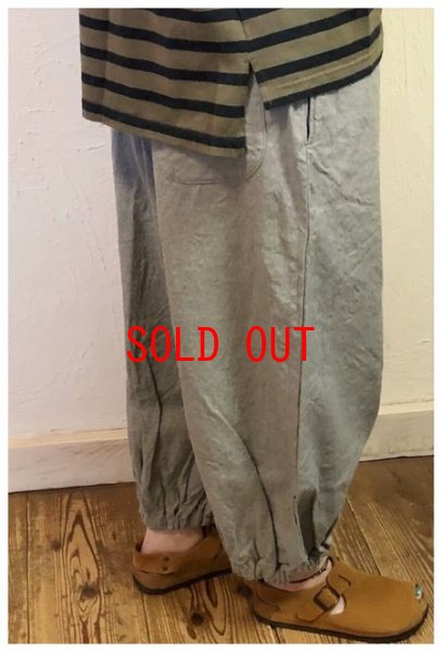 画像4: seasew.(シーソー）　リネンコットンギャザーバルーンパンツ (4)