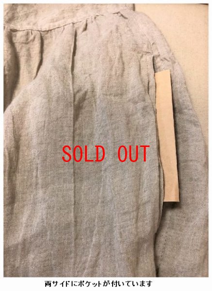 画像6: ichi/Antiquite's(アンティークス）　リネン東炊きワンピース (6)
