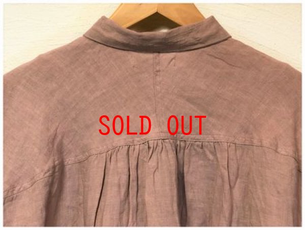 画像6: ichi/Antiquite's(アンティークス）　カラーリネンシャツ (6)