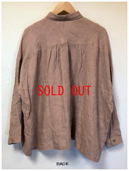 画像4: ichi/Antiquite's(アンティークス）　カラーリネンシャツ (4)