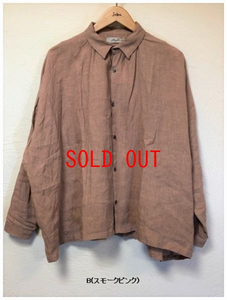 画像3: ichi/Antiquite's(アンティークス）　カラーリネンシャツ (3)