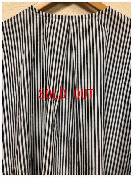 画像7: sabbatum(サバタム）　先染めストライプドロップシャツ (7)