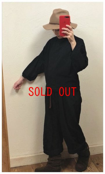 画像2: sun valley(サンバレー）　コットン天竺ギャザープルオーバー (2)