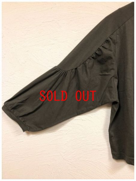 画像7: sun valley(サンバレー）　コットン天竺ギャザープルオーバー (7)