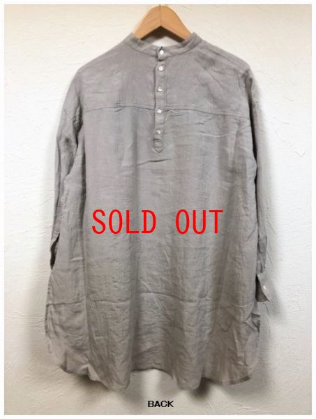 画像9: heavenly（ヘブンリー）　リネンプルオーバードレスシャツ (9)