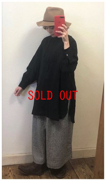 画像3: heavenly（ヘブンリー）　リネンプルオーバードレスシャツ (3)