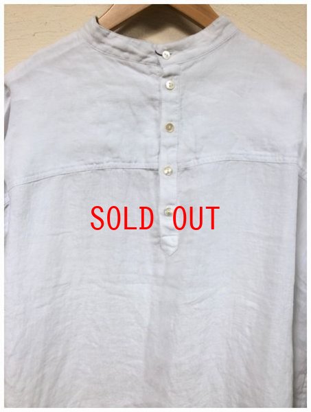 画像11: heavenly（ヘブンリー）　リネンプルオーバードレスシャツ (11)