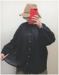 画像2: ichi（イチ)　ボリュームピンタックシャツ (2)