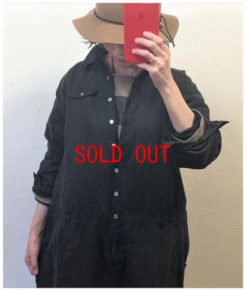 画像2: a+koloni(コロニー）　リネンオールインワン (2)