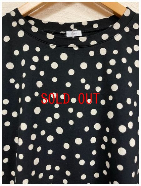 画像8: ichi(イチ）　ランダムドットロングワイドプルオーバー (8)