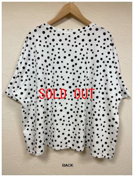 画像8: ichi(イチ）　ランダムドットワイドプルオーバー (8)