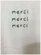 画像6: ichi(イチ）　コットン刺繍merciTシャツ (6)