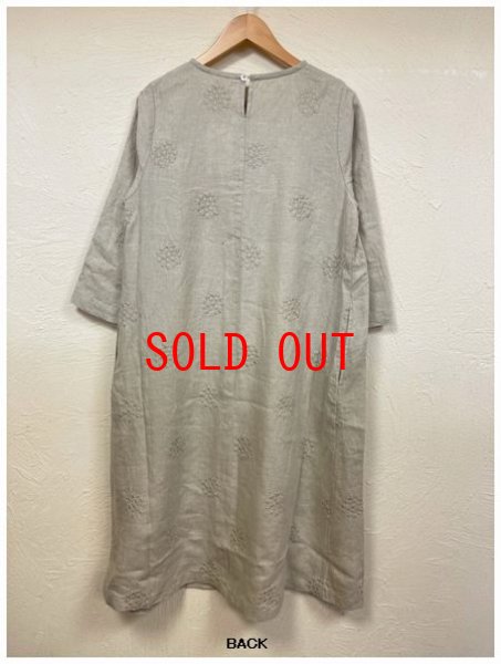 画像4: heavenly（ヘブンリー）　リネンエンブロイダリープルオーバーワンピース (4)