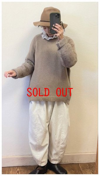 画像2: TANG(タング）　異素材ニットプルオーバー (2)