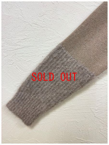 画像7: TANG(タング）　異素材ニットプルオーバー (7)