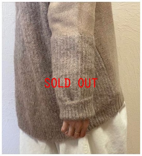 画像3: TANG(タング）　異素材ニットプルオーバー (3)