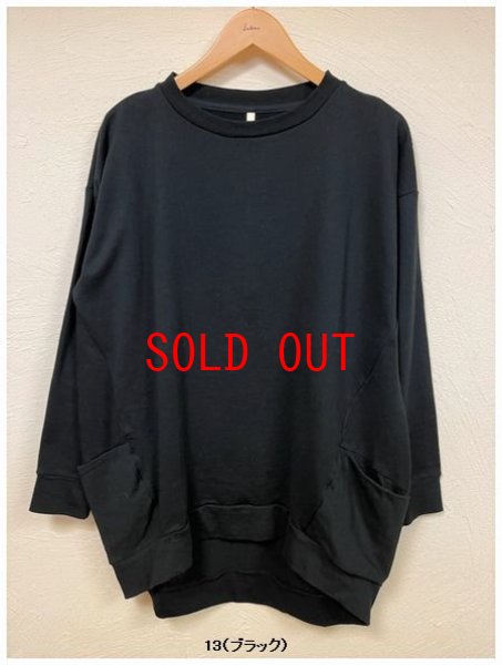 画像6: TANG(タング）　スーパーミニ裏毛製品染めワイドプルオーバー (6)