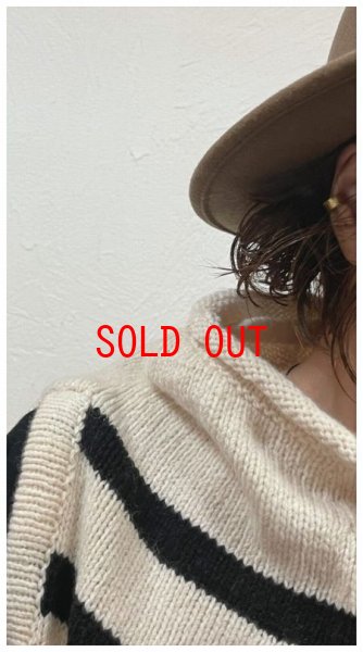 画像2: TANG（タング）　ウールナイロンハイネックワイドベスト (2)