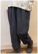 画像3: tukuroi（ツクロイ）　コットンリネン平織り製品染め裾フリルインナーパンツ (3)