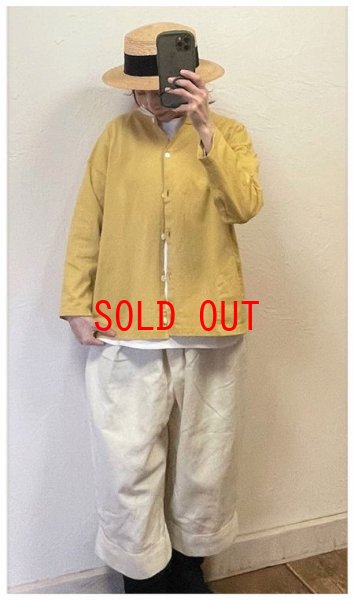 画像4: BLUE LAKE MARKET（ブルーレイクマーケット）　アメリカンドライ天竺サイドポケットカーディガン (4)