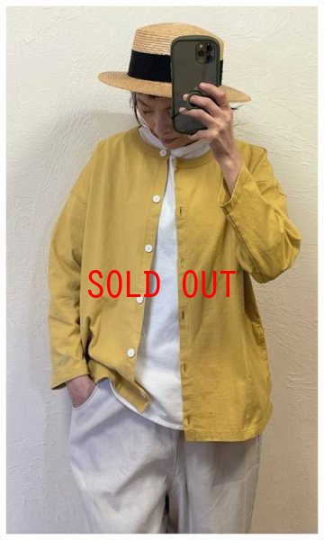 画像3: BLUE LAKE MARKET（ブルーレイクマーケット）　アメリカンドライ天竺サイドポケットカーディガン (3)