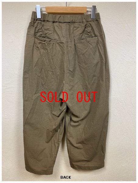 画像5: sabbatum（サバタム）　コットンツイルヴィンテージバルーンイージーパンツ (5)