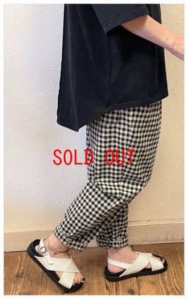 画像3: sabbatum（サバタム)　クラシック天竺バックラウンドヘムTee (3)