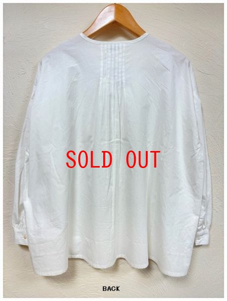 画像8: heavenly（ヘブンリー）　コットブロードクロスフリルタックブラウス (8)