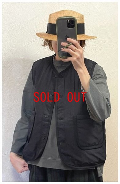 画像3: nachukara（ナチュカラ）　ナイロン中綿ボタンベスト (3)