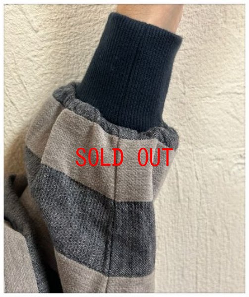 画像3: sun valley(サンバレー）　コットンリネンモール糸ボーダープルオーバー (3)